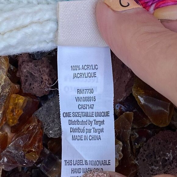 Mossimo Supply Company Target Brand Multicolored Beanie Hat. VGUC One Size - Picture 6 of 8